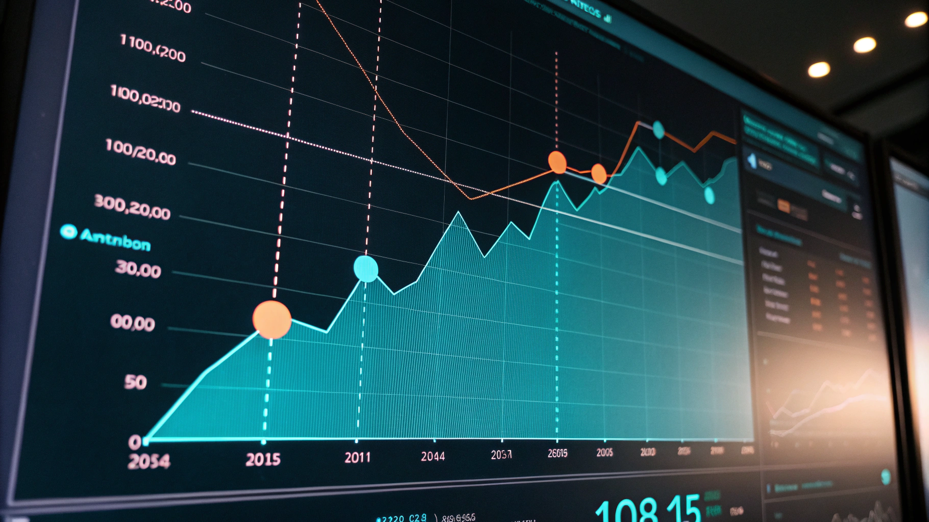 Facebook Views growth chart