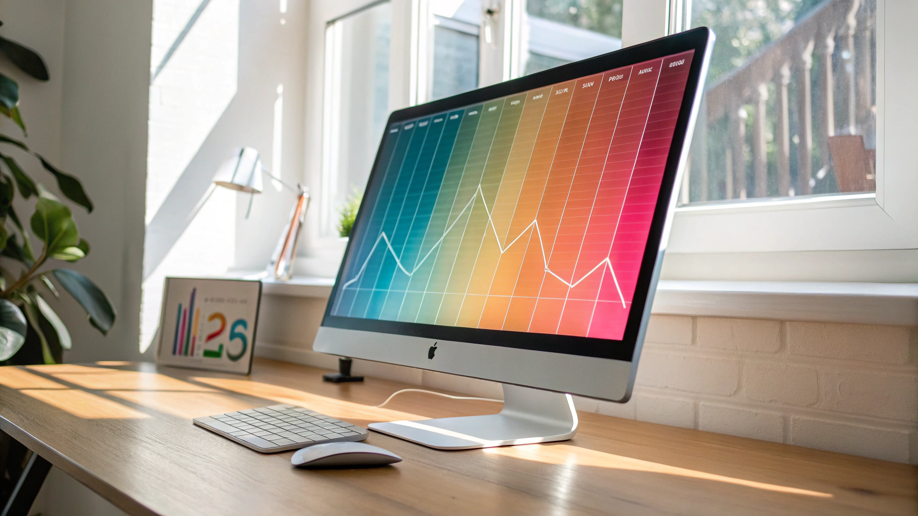 Content Interactions growth chart